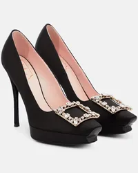 Roger Vivier Pumps Trompette in raso Nero