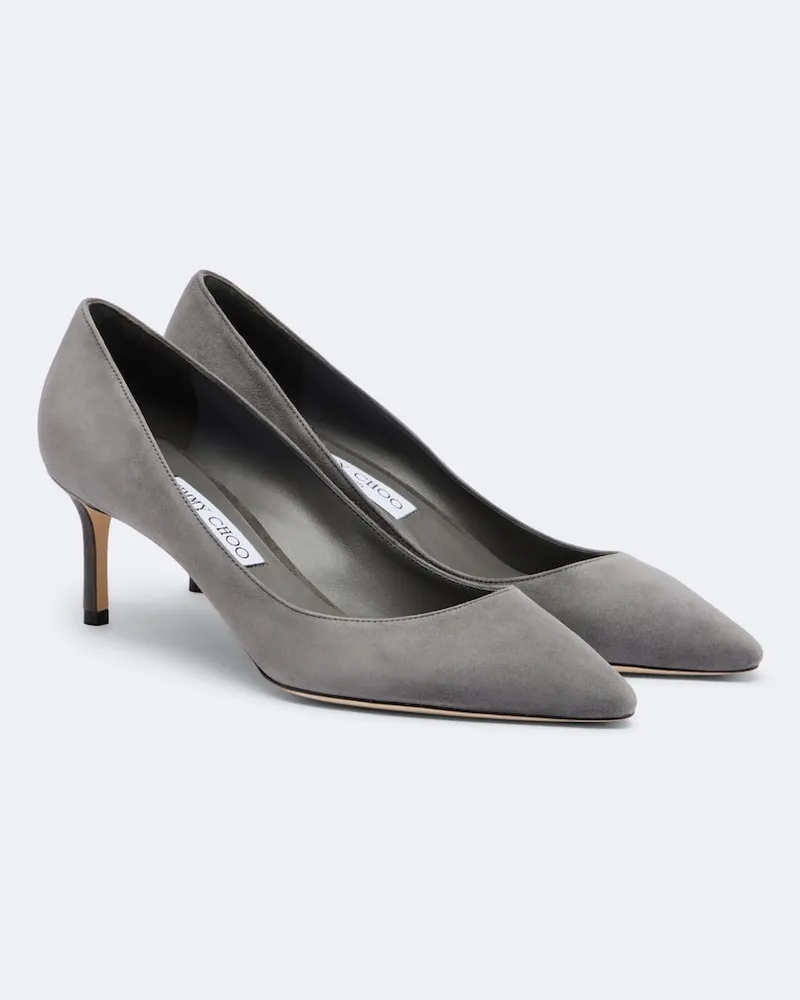 Jimmy Choo Pumps Romy in suede Grigio