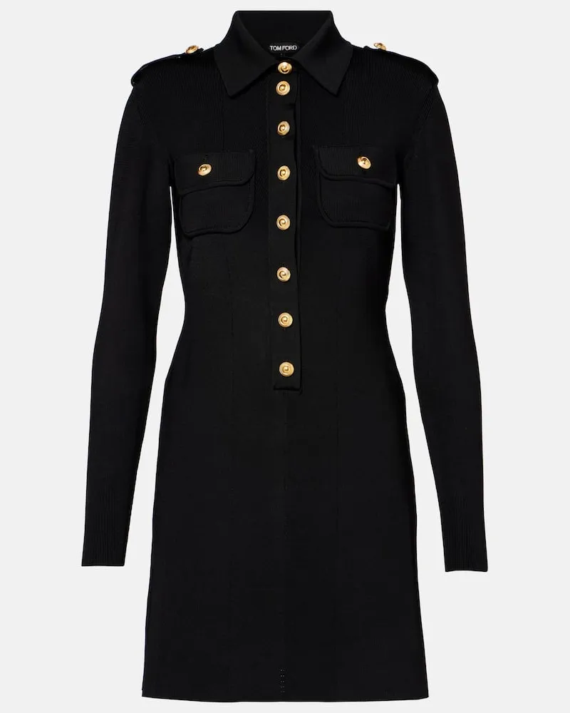 Tom Ford Abito corto in maglia Nero