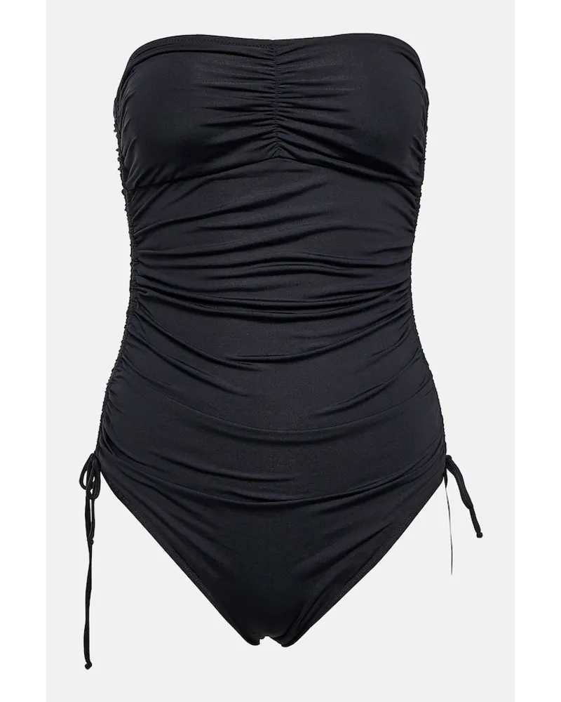 Melissa Odabash Costume intero Sydney a fascia Nero