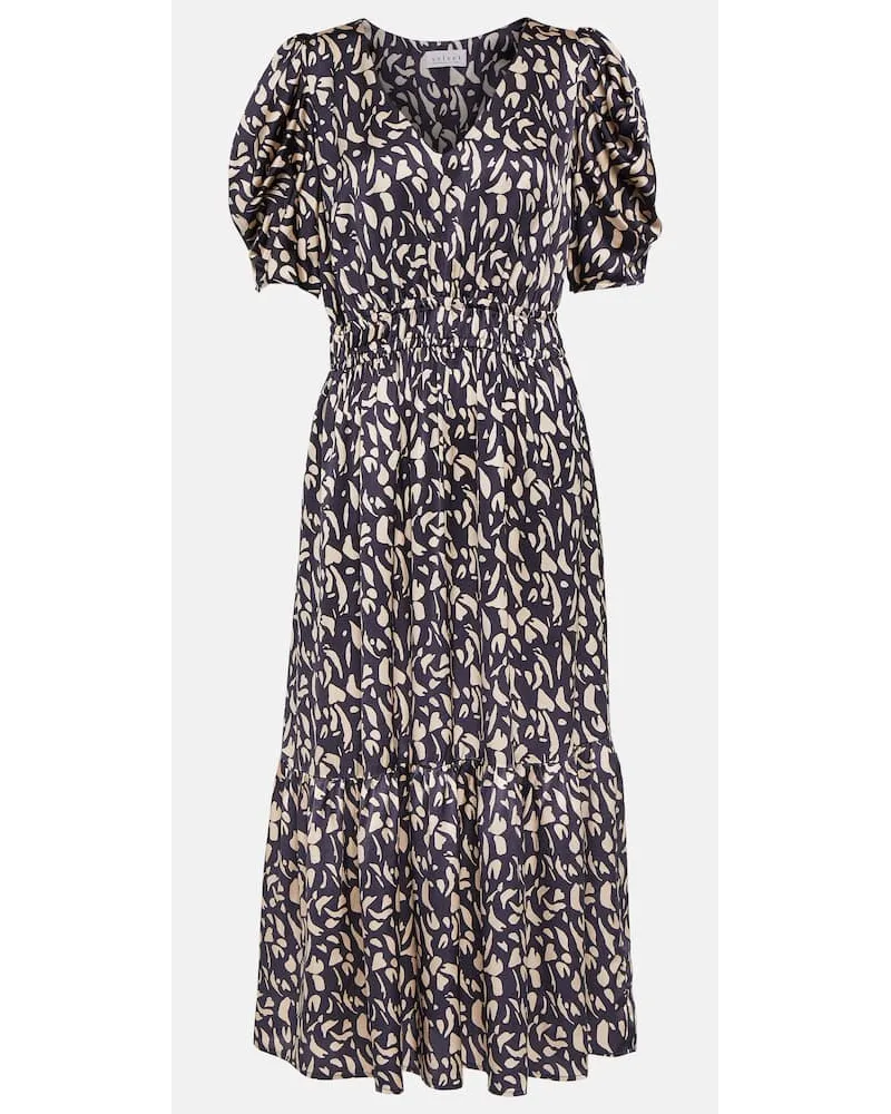 Velvet Abito midi Lyuda con stampa Multicolore
