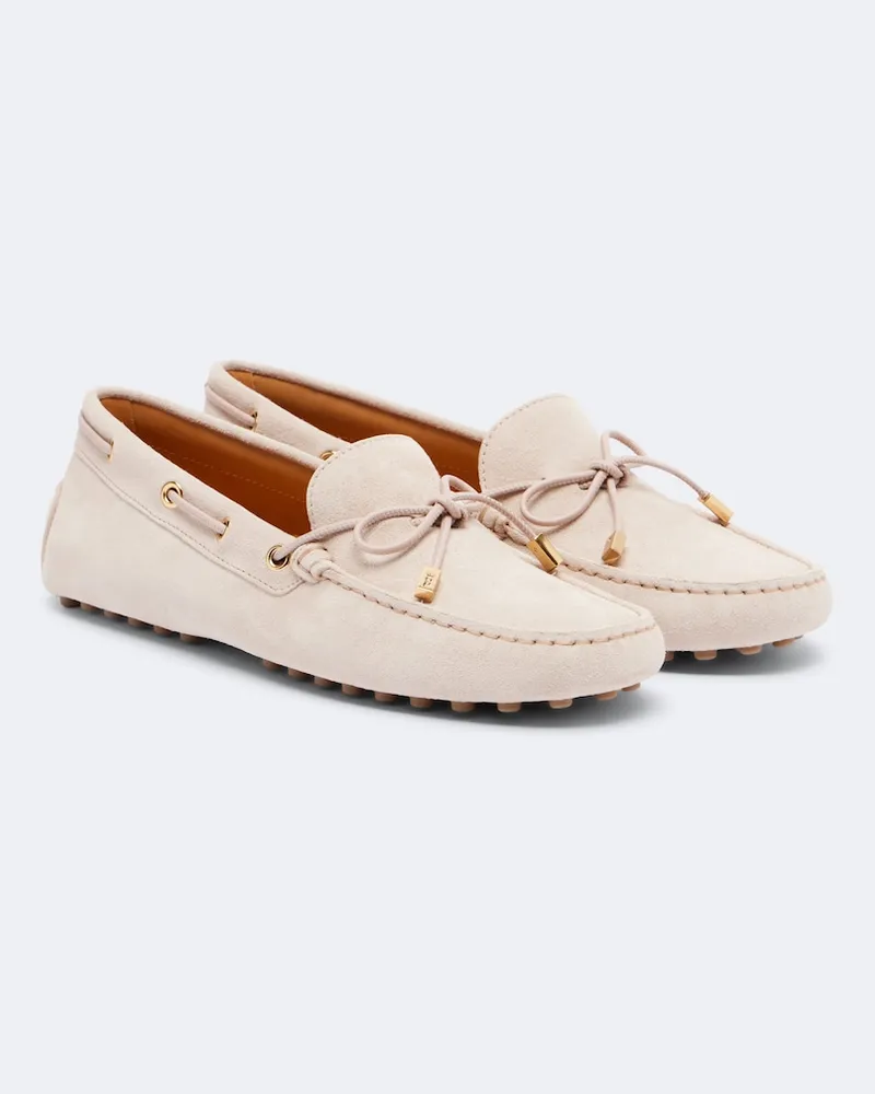 TOD'S Mocassini in suede Rosa