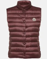 Moncler Piumino Liane senza maniche Rosso