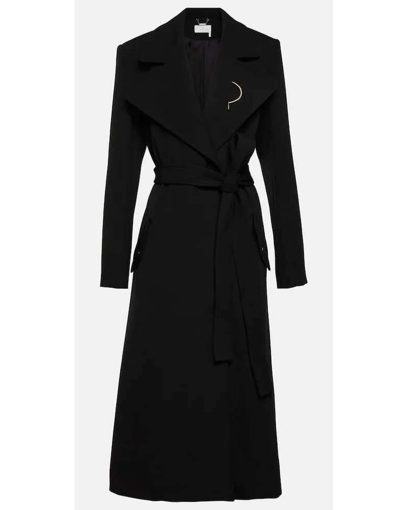 Chloé ChloÃ© Cappotto doppiopetto in lana Nero
