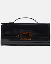 Roger Vivier Clutch Belle Vivier in pelle Nero