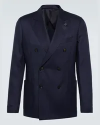 LARDINI Blazer doppiopetto Blu