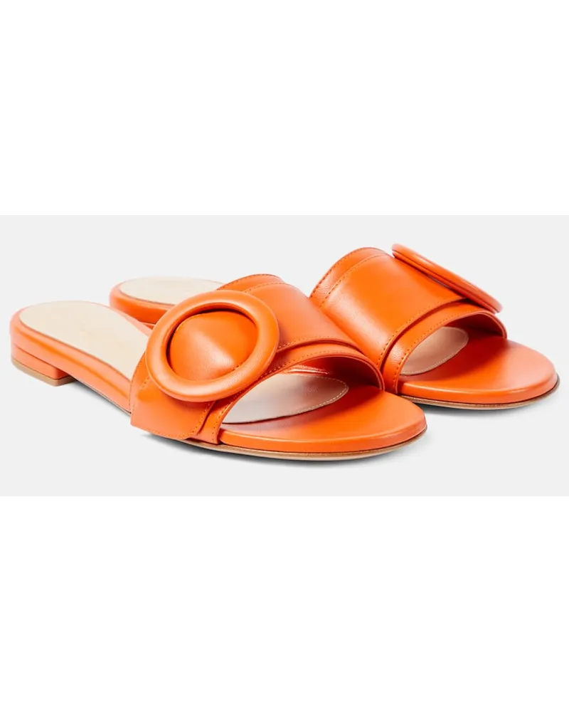 Gianvito Rossi Sandali in pelle Arancione