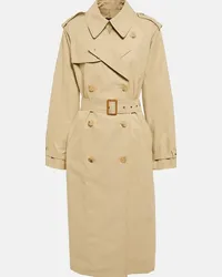 Nili Lotan Trench Tanner in misto cotone Beige