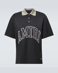 Amiri Polo Amiri Vintage in cotone Nero