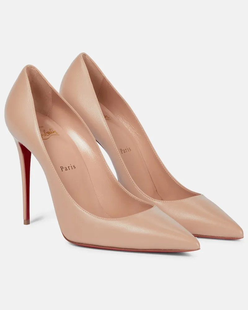 Christian Louboutin Pumps Kate 100 in pelle Beige