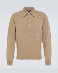 Tom Ford Polo in cashmere Beige