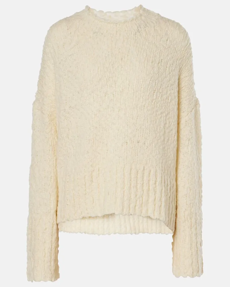 Altuzarra Pullover Cody in misto lana Bianco