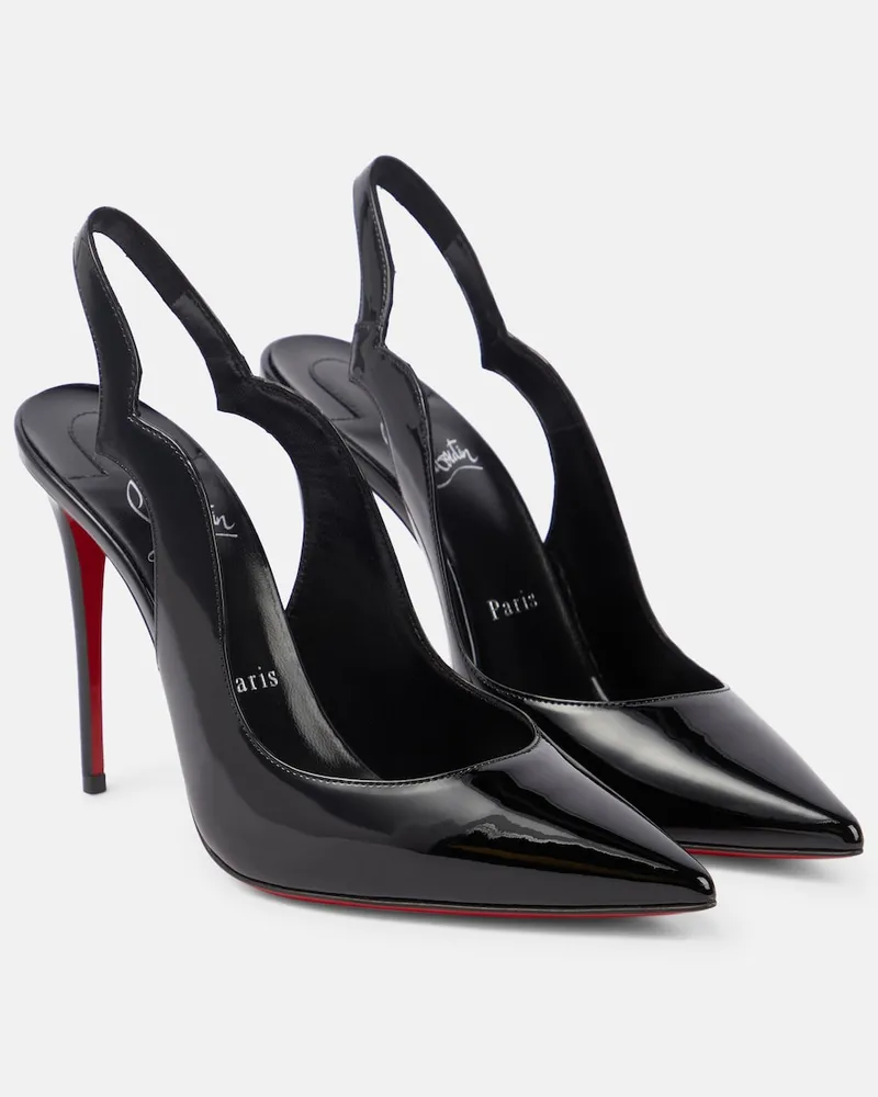 Christian Louboutin Pumps slingback Hot Chick in pelle Nero