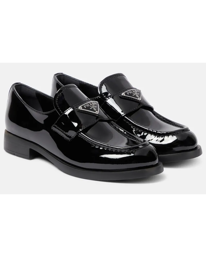 Prada Mocassini in vernice Nero