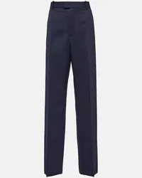 Bottega Veneta Pantaloni in lana Blu