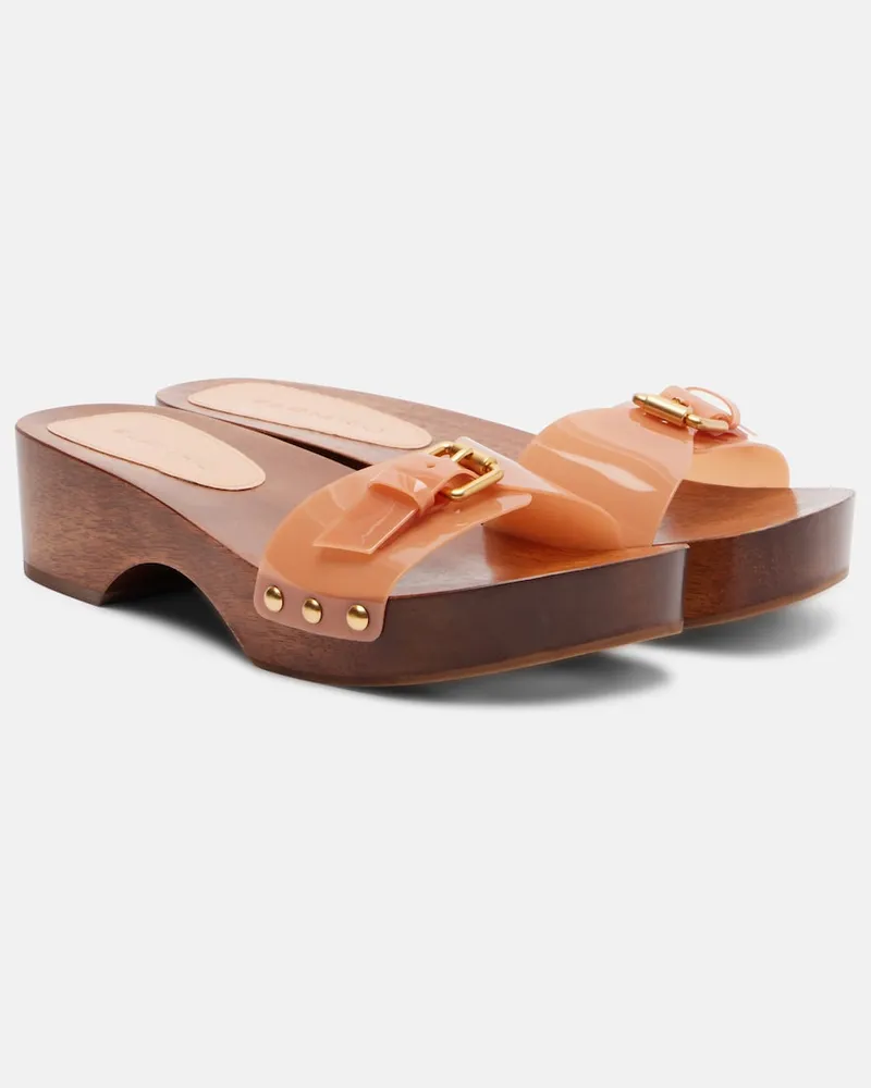 FARM Rio Mules con borchie Rosa