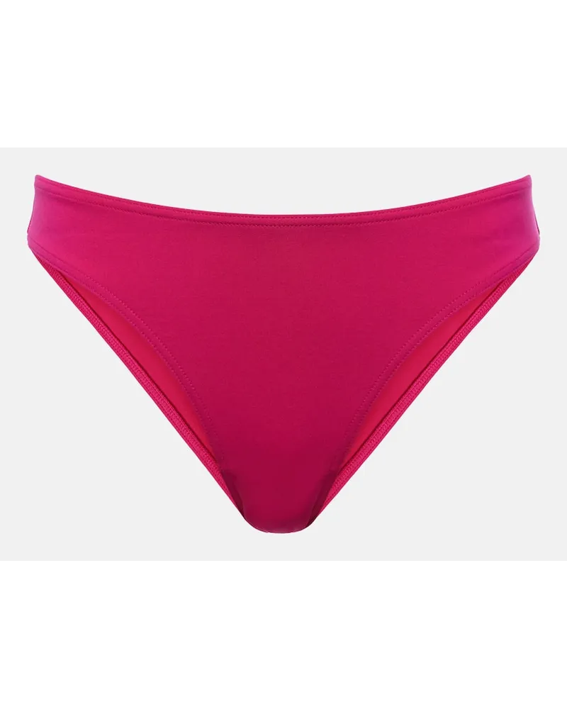 Eres Slip bikini a vita alta Rosa