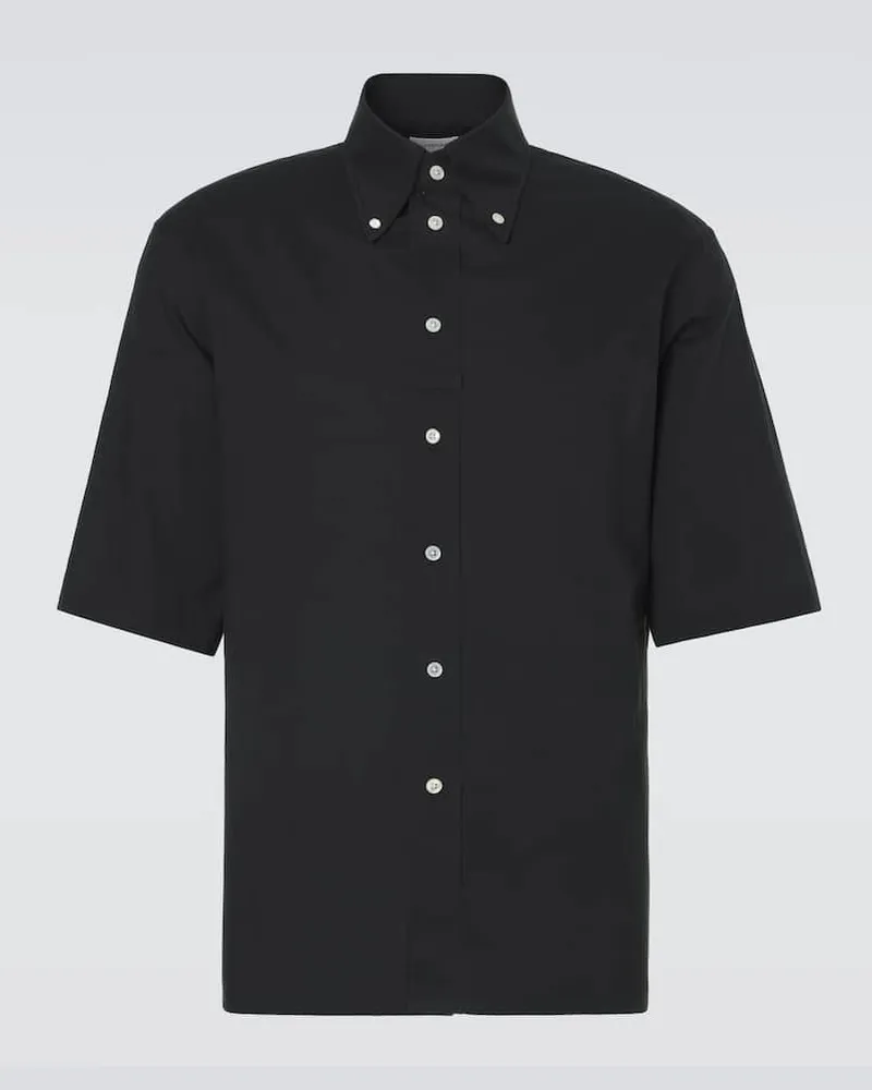 Christophe Lemaire Camicia in mussola di cotone Nero