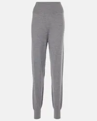 Chloé Chloé Pantaloni sportivi in lana Grigio