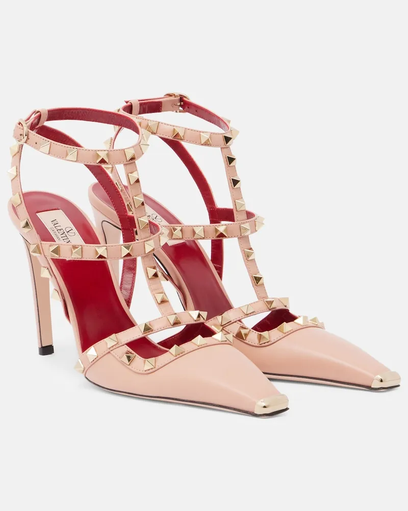 Valentino Garavani Pumps Rockstud in pelle Rosa
