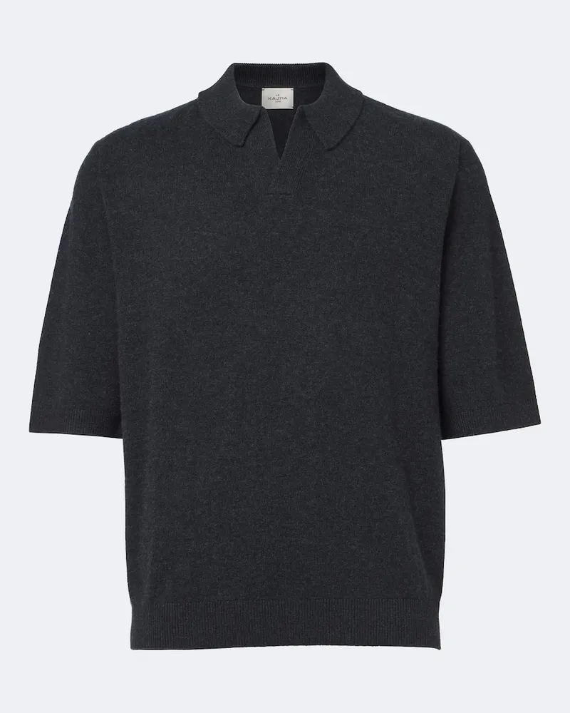 Le Kasha 1918 Polo Bale in cashmere Grigio