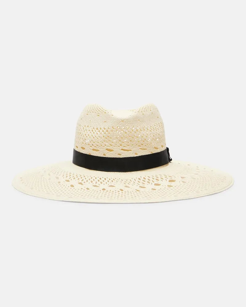 Chloé ChloÃ© Cappello ChloÃ© Panama in paglia Bianco
