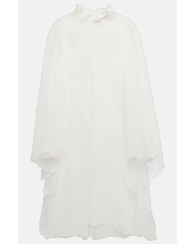 Max Mara Bridal - Miniabito Alma in seta Bianco
