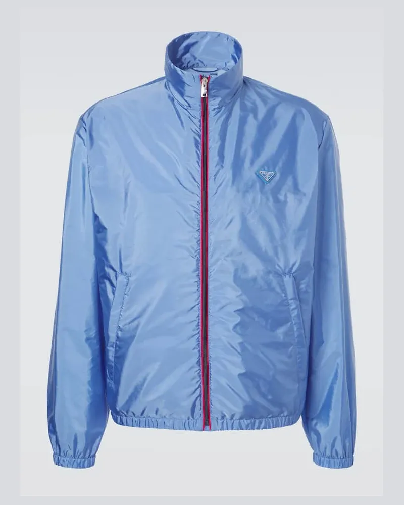 Prada Giacca in Re-Nylon Blu