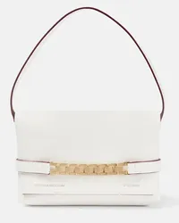 Victoria Beckham Bride - Borsa a spalla Mini Chain in pelle Bianco