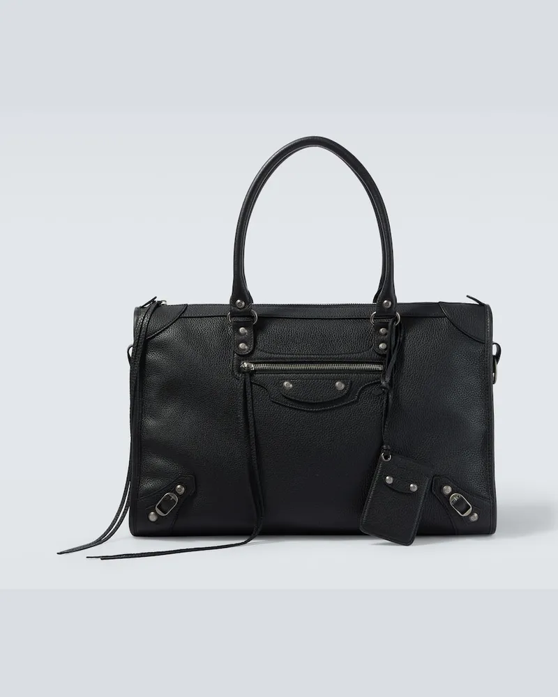 Balenciaga Borsa da viaggio Le City Business in pelle Nero