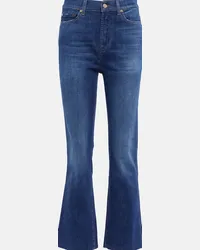 7 for all mankind Jeans Slim Kick a vita alta Blu