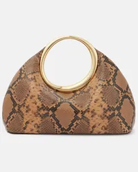 Jacquemus Borsa Le Petit Calino Mini in pelle Marrone