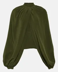 Co Blusa drappeggiata Verde