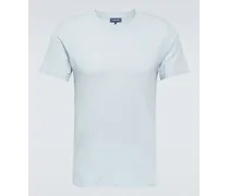 T-shirt Lucio in cotone e lino