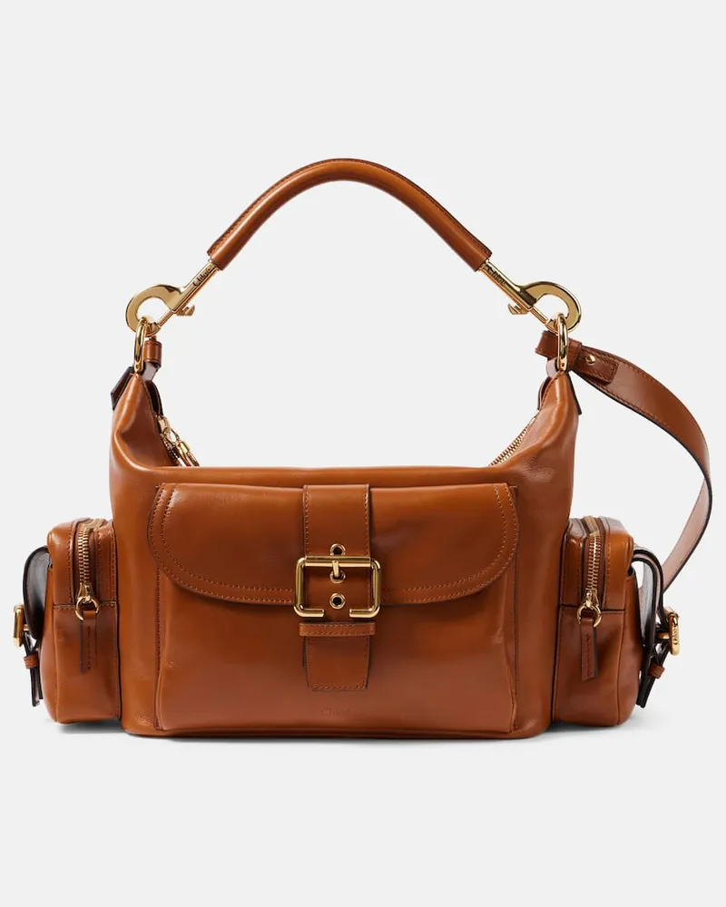 Chloé ChloÃ© Borsa a tracolla Medium in pelle Marrone