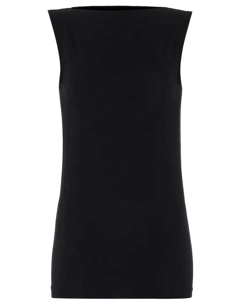 Wolford Top Aurora in jersey stretch Nero