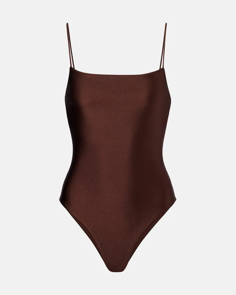 JADE SWIM Costume intero Layla One Piece Marrone
