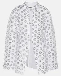 Jacquemus Camicia Lavoir in misto cotone Bianco