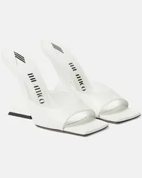 ATTICO Sandali Cheope 105 in pelle Bianco