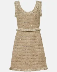 Giambattista Valli Miniabito in bouclé Oro