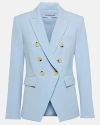 Veronica Beard Blazer doppiopetto Miller Dickey Blu