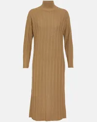 Max Mara Leisure - Abito midi Arezzo in lana Beige