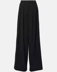 Dries van Noten Pantaloni in misto lana Nero