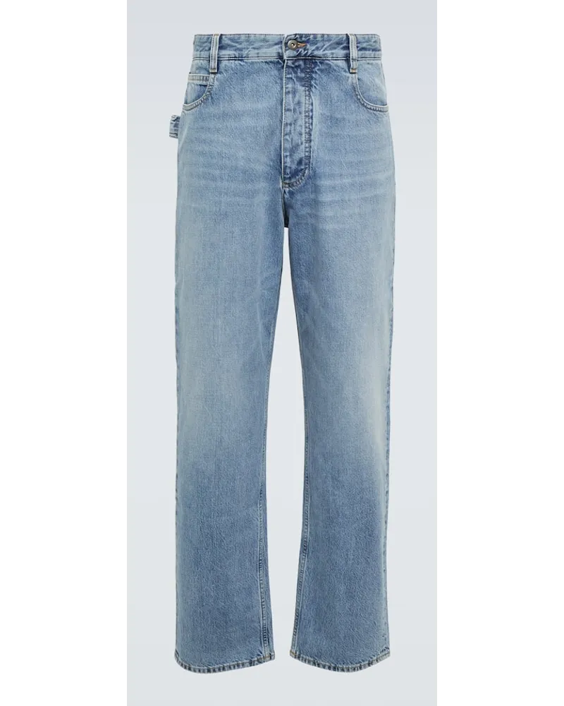 Bottega Veneta Jeans a gamba larga Blu
