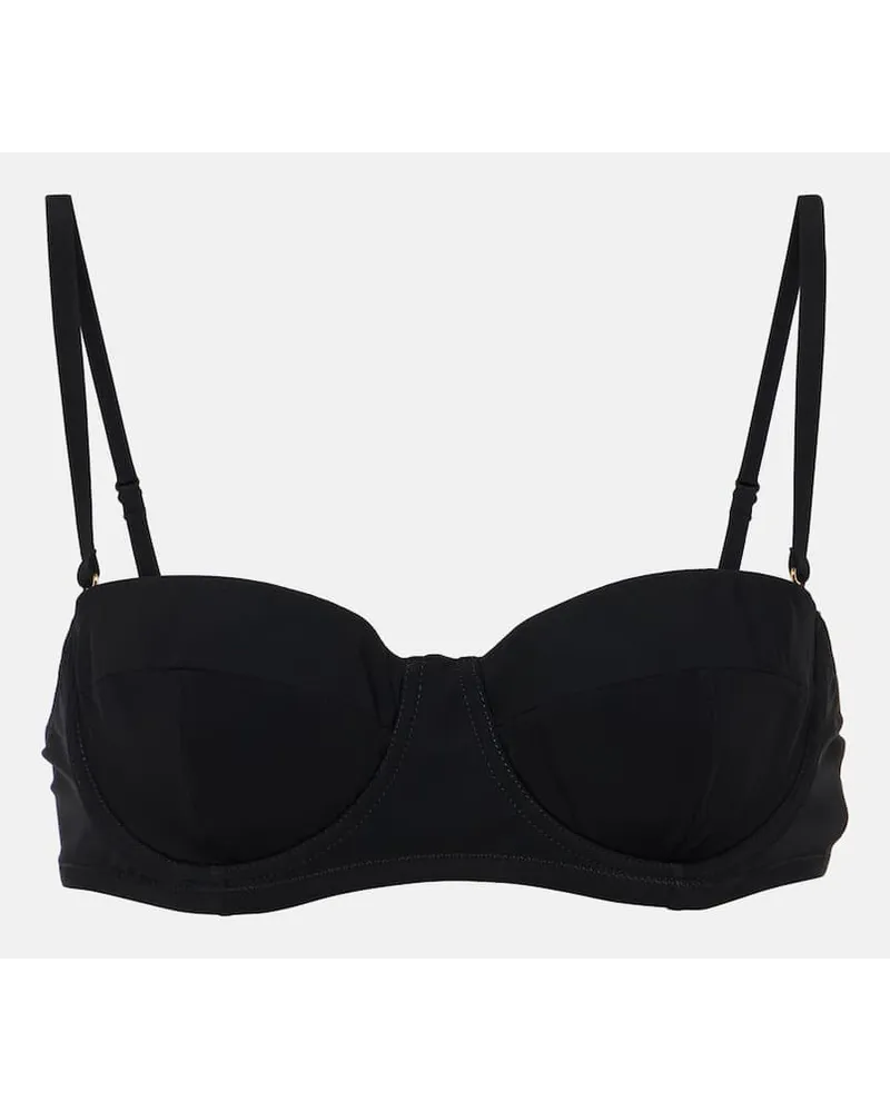 Dolce & Gabbana Top bikini Balconette Nero