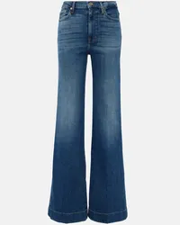 7 for all mankind Jeans flared Modern Dojo a vita alta Blu