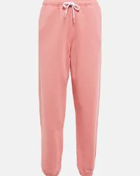 Ralph Lauren Pantaloni sportivi in misto cotone Rosa