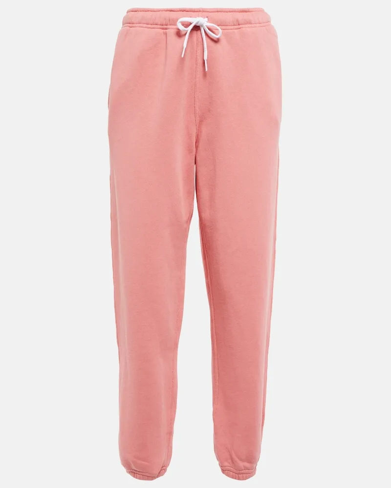 Ralph Lauren Pantaloni sportivi in misto cotone Rosa
