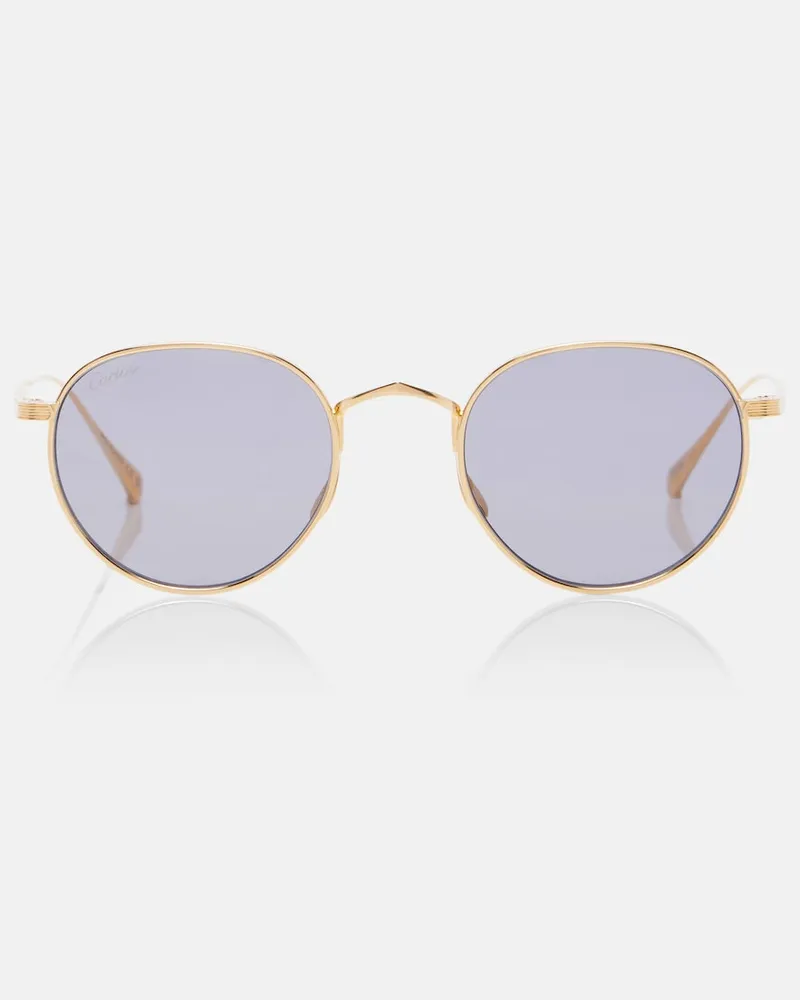 Cartier Occhiali da sole rotondi Signature C Oro
