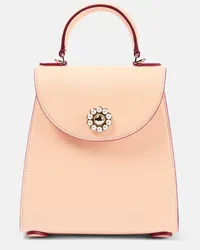 Simone Rocha Borsa Valentine Mini in pelle Rosa